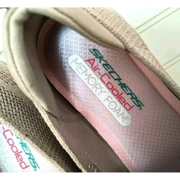 Skechers Microburst 2.0 Irresistible Taupe Skimmers, Women's Size 11, EUC - Picture 6 of 10